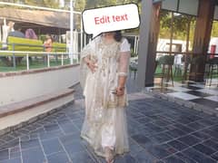 Nikah dress do paincho Wala garara Kiran lace dupta