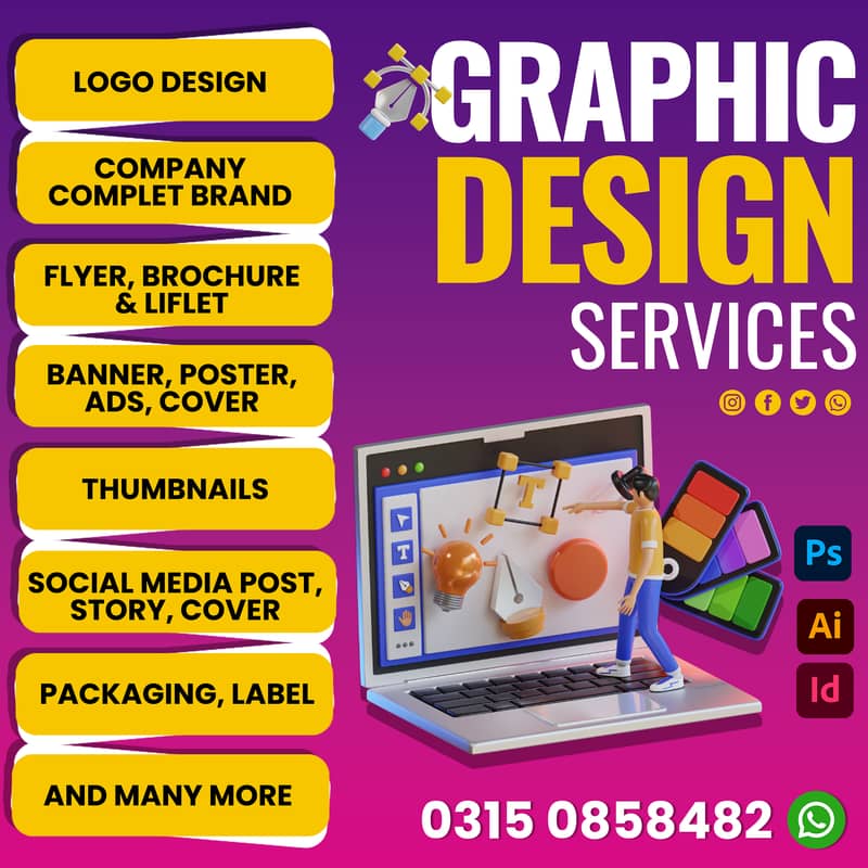 LOGO DESIGNING - BRANIDNG GRAPHICS DESIGNING SERVICES IN PAKISTAN 1