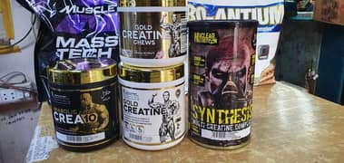 pre-workout protein mass Giner and createen all Supliment available