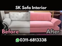 Sofa Maker - Furniture polish - New L shape sofa set - sofa repairing