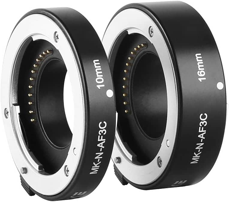 Macro Metal Extension Tube Adapter for Nikon camera 6