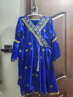 STITCHED ANGHARKHA STYLE WITH TROUSER