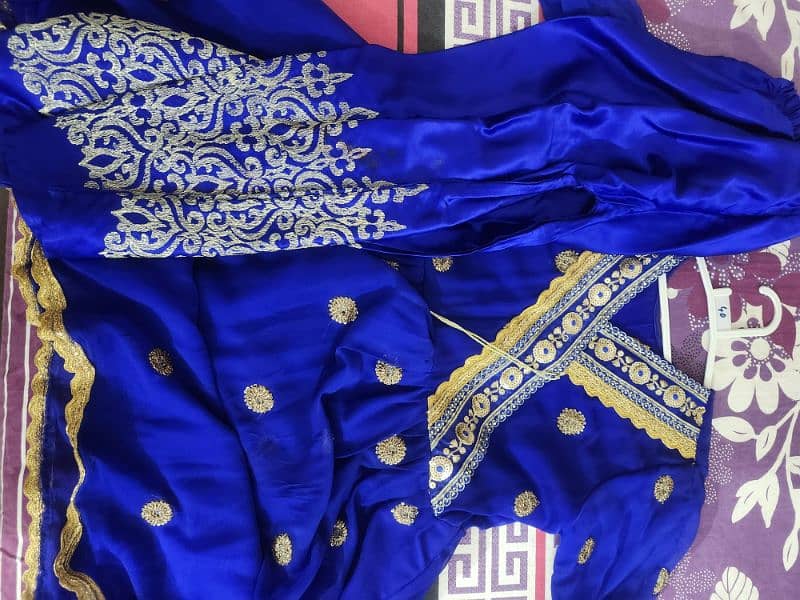 STITCHED ANGHARKHA STYLE WITH TROUSER 2