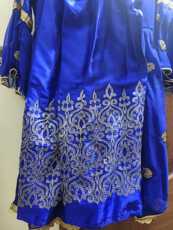 STITCHED ANGHARKHA STYLE WITH TROUSER 3