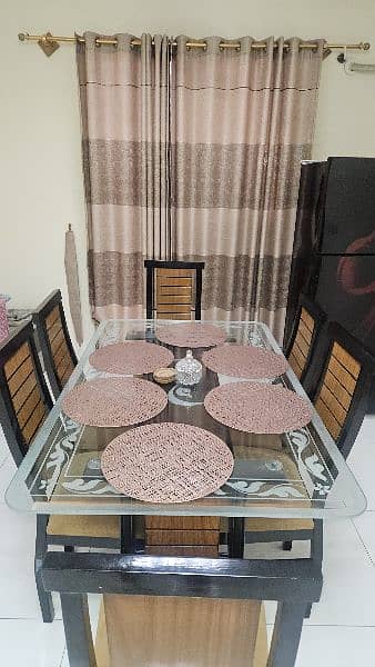 modern wooden dining table set 2