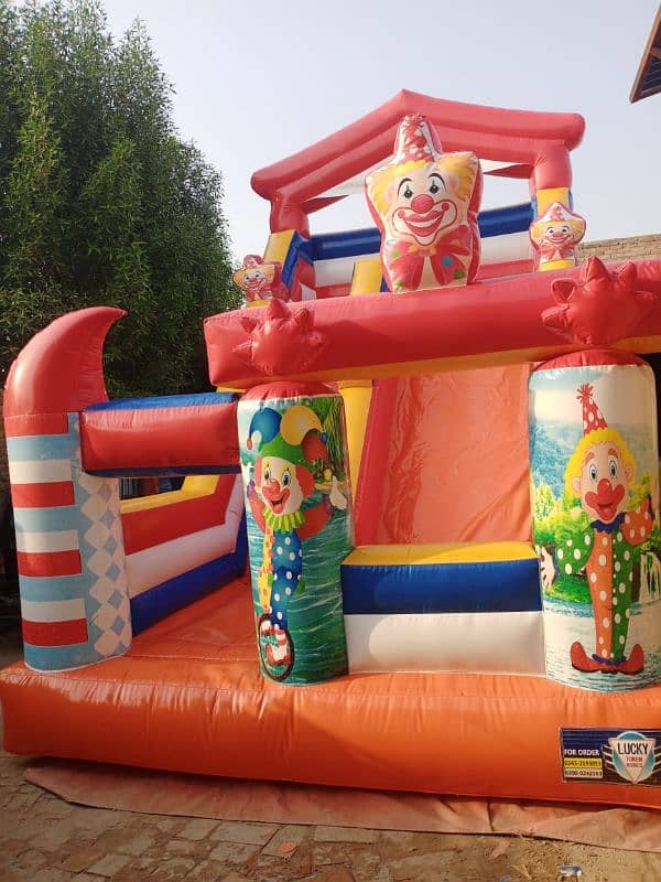 jumping castle  / rides / slides / kida / kiddi / 7