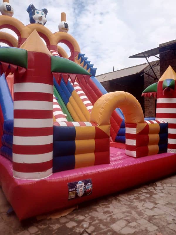 jumping castle  / rides / slides / kida / kiddi / 12