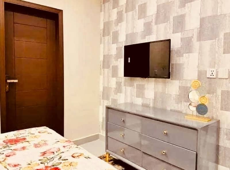 1Bed Neat & Clean Safe & Secure flat for daily Basis Bahria town 2