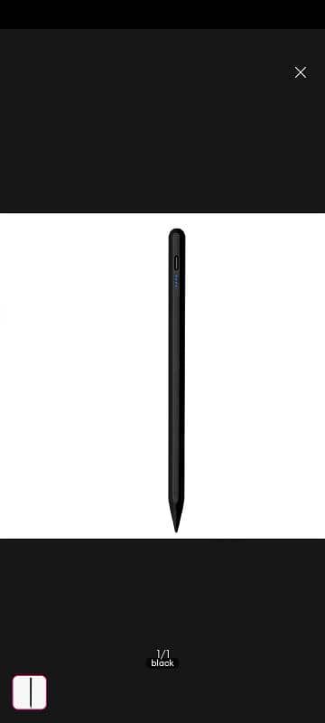 Universal Touchscreen Pen Black ,  Compatible With los/Androids 2