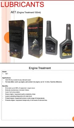 Auto craft engine treatment