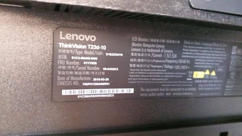 Lenovo led monitor 23 inch bazzerless hq HD adrioloic 5