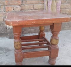 wooden used tapai pair (2 peice) / small table. FOR SALE. . .