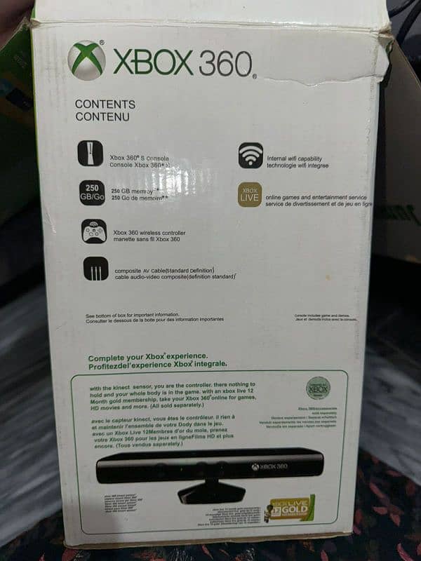 Xbox 360 250gb with two controllers 3