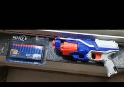 Nerf blaster with bullet pack