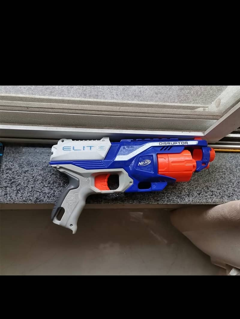 Nerf blaster with bullet pack 4