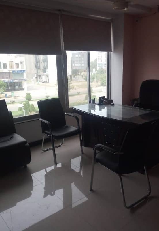 5 Marla First Floor Available For rent Main Boulevard facing eiffel tower 5