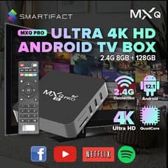 Android Tv Box 8GB rom 128 GB ram