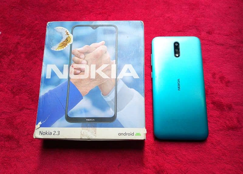 NOKIA 2.3 WITH BOX & CHARGET ALL ACCESSORIES 1