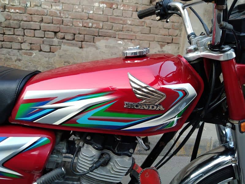 Honda CG 125 23 Model All Punjab number registered 1