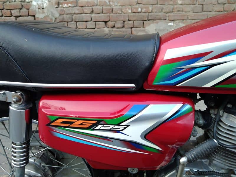 Honda CG 125 23 Model All Punjab number registered 2