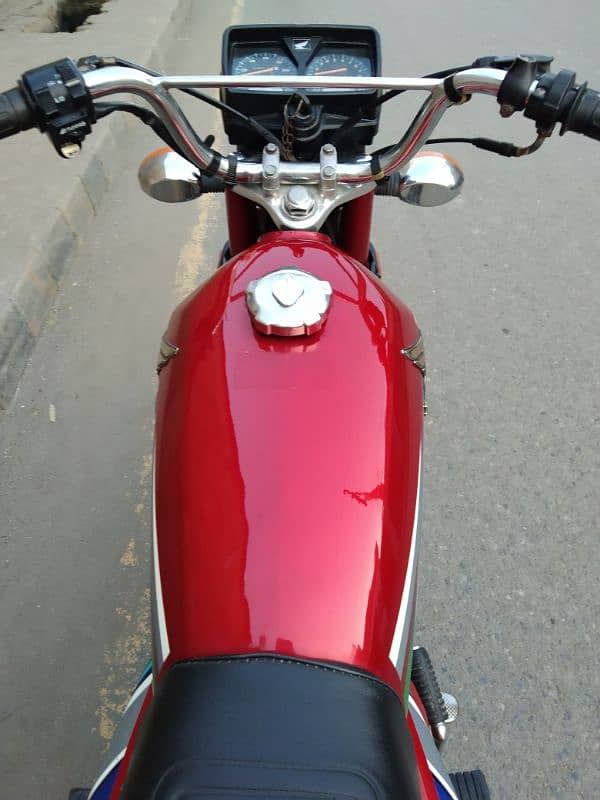 Honda CG 125 23 Model All Punjab number registered 9