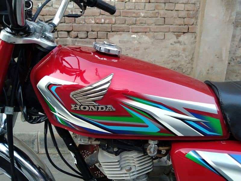 Honda CG 125 23 Model All Punjab number registered 13