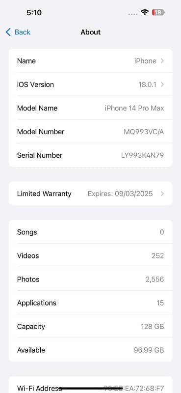 iPhone 14 pro max  Non pta 7