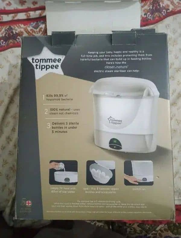 Tommee Tippee Electric Steam Sterilizer 4