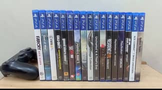 Ps4 pro 1TB -- PsVr--PsVr Gun--15CD--Full Set