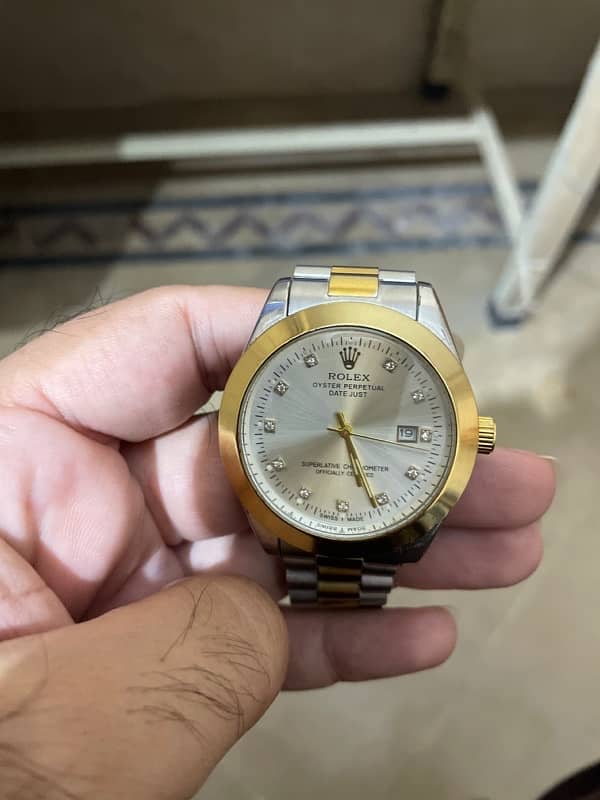 rolex watch with box 3