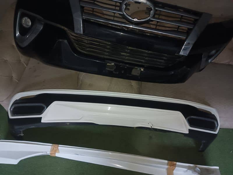 Fortuner front and back kits 7