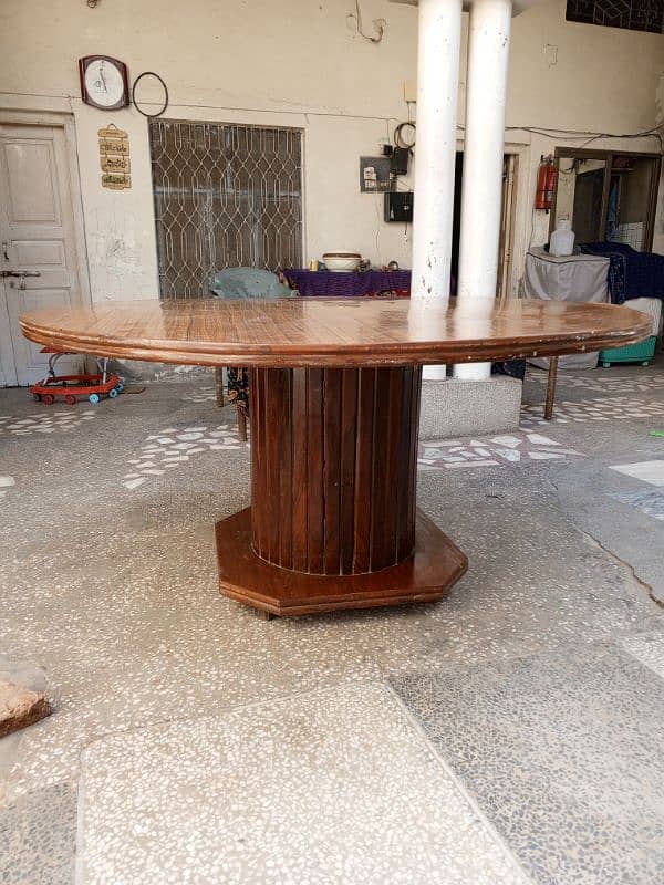 heavy dining table wd 6 chairs 6