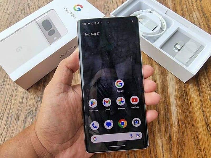 google pixel 7 pro 12/128 GB 03230374234 My whatsapp number 1