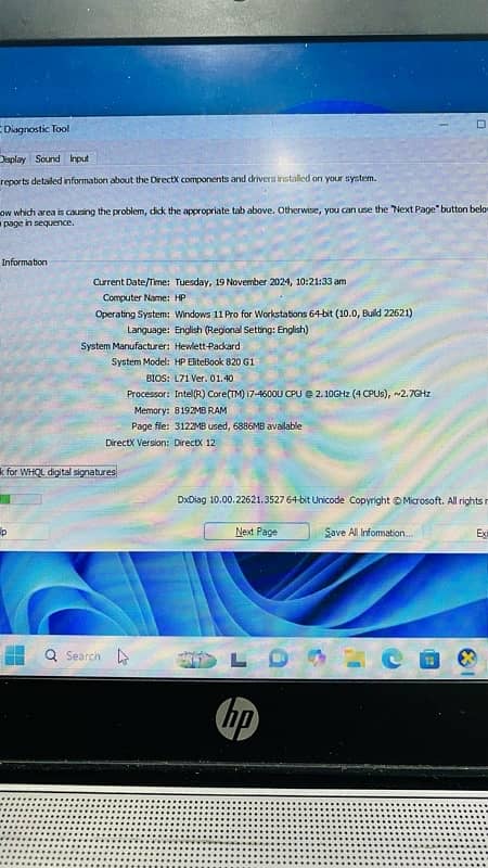 HP Laptop Core i7 For Sale 6