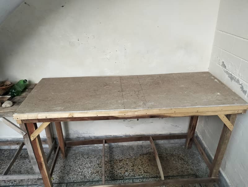 Table for sale | wooden table for sale | Big table for house needs 1