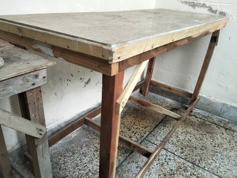 Table for sale | wooden table for sale | Big table for house needs 2