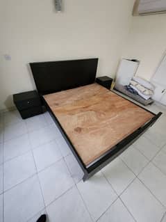 Double Bed for Sale - F-11 Islamabad - 2 side tables included