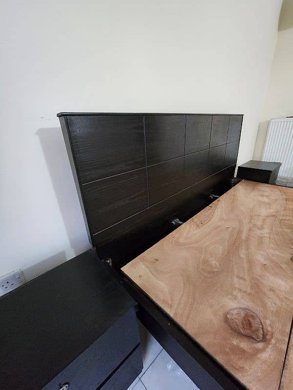 Double Bed for Sale - F-11 Islamabad - 2 side tables included 1