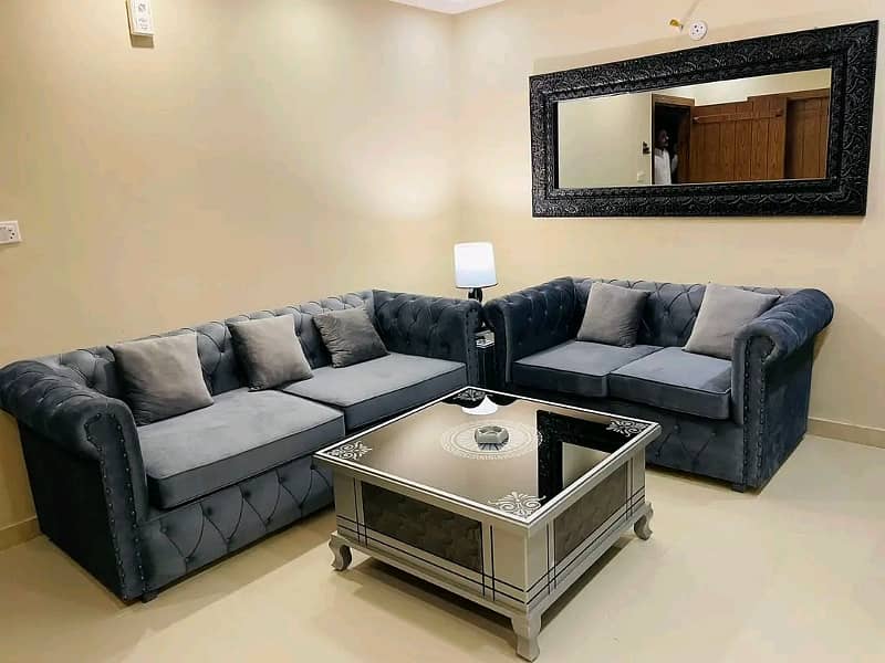 2 Bed Luxurious Furnished Brand New Apartment For Rent In Bahria Town Phase 8 9