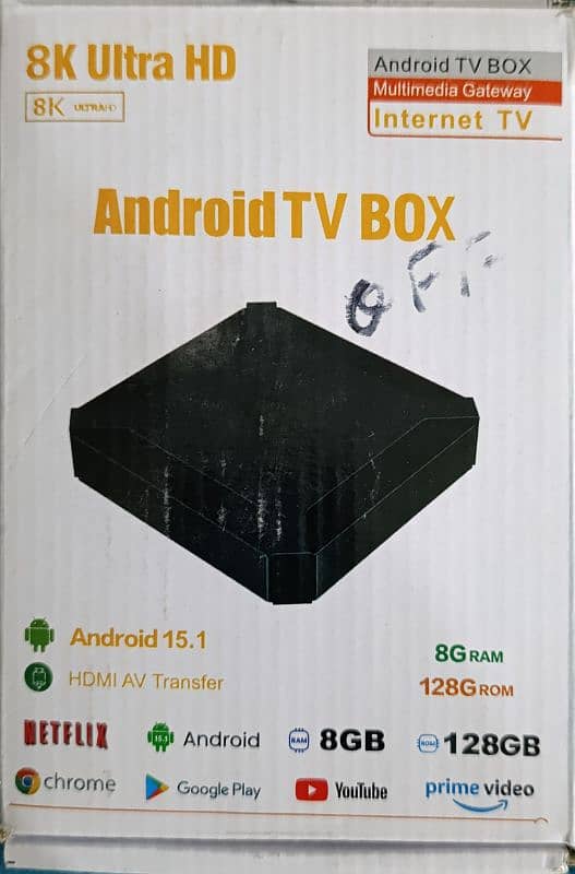 android box 8k 0