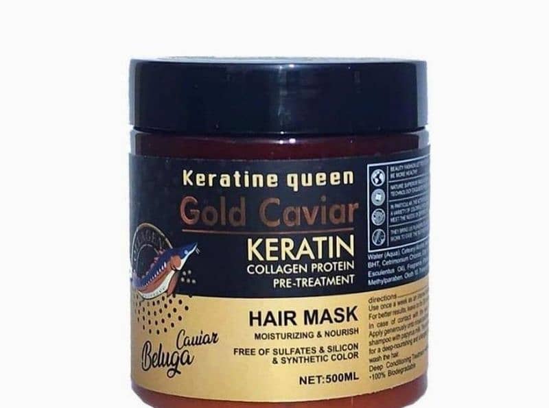 Hair Mask For Frizz Control And Shine 1