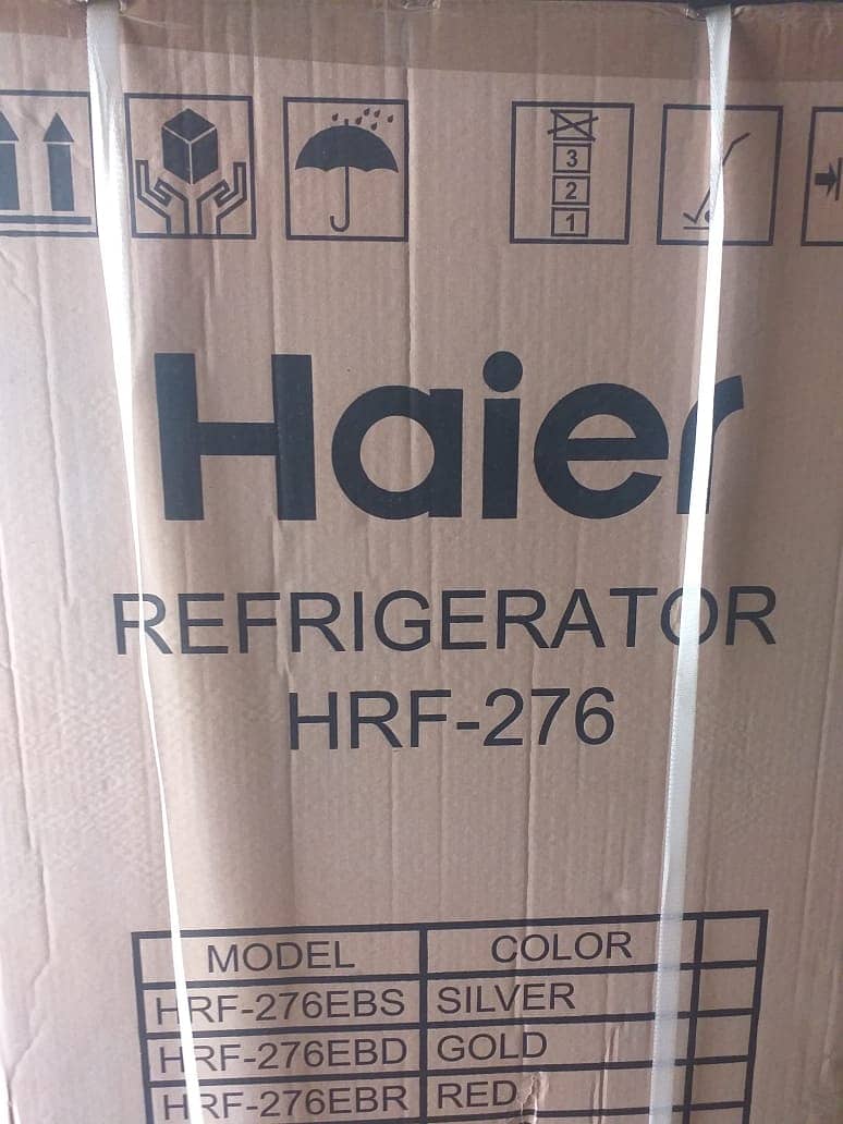 Haier brand new fridge at discounted price 0