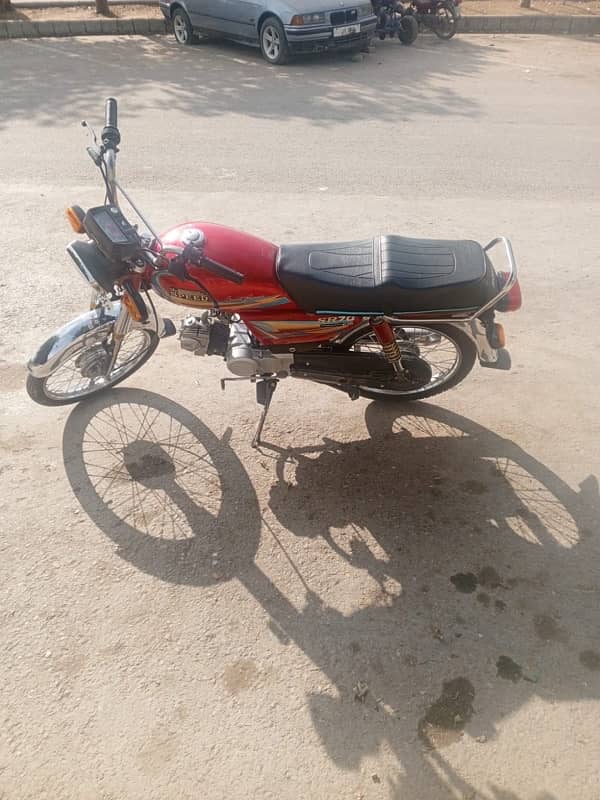 hi speed 70cc Honda 1