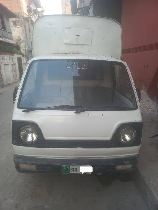 White Suzuki Ravi Pickup 1992 Model Punjab Number 0