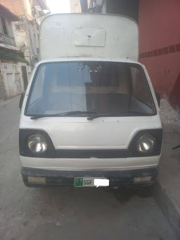 White Suzuki Ravi Pickup 1992 Model Punjab Number 1