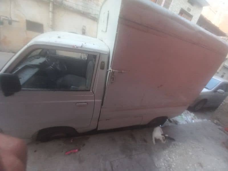 White Suzuki Ravi Pickup 1992 Model Punjab Number 3