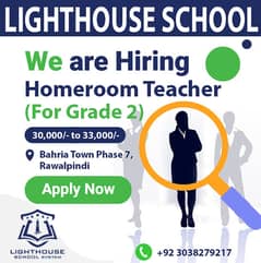 Female Homeroom Teacher in Bahria Ph7