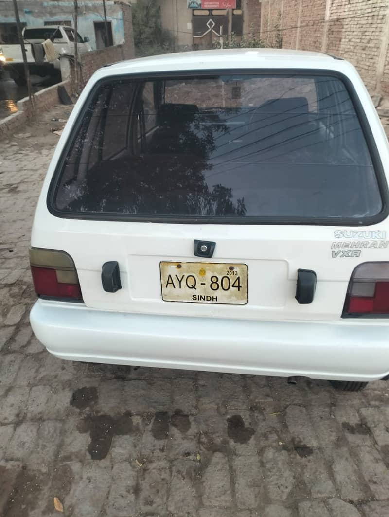 Suzuki Mehran VXR 2013  Golden Number  '804' 1