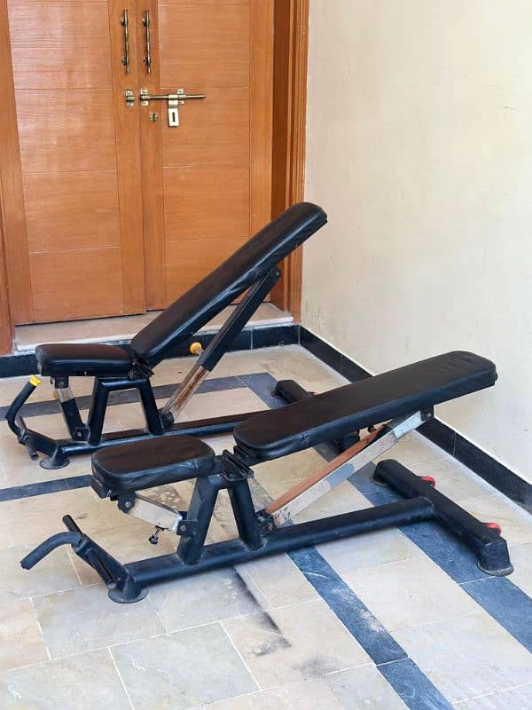 Comerical adjustable bench 3in 1  for sale 0