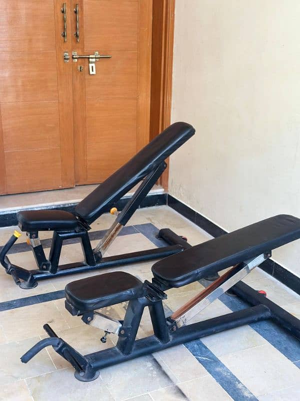 Comerical adjustable bench 3in 1  for sale 1